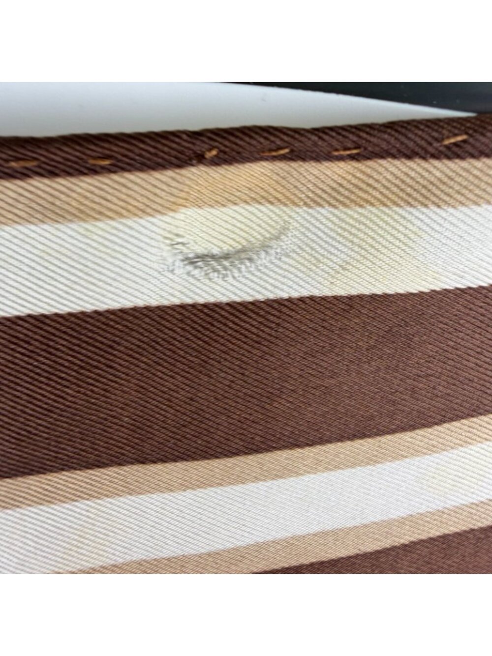 Dior Scarf Brown Silk Vintage - Picture 8 of 15